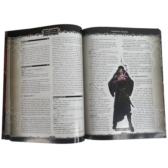 Pathfinder Adventure Path Wrath of the Righteous Demons Heresy Part 3 #75 Book - Picture 8 of 10